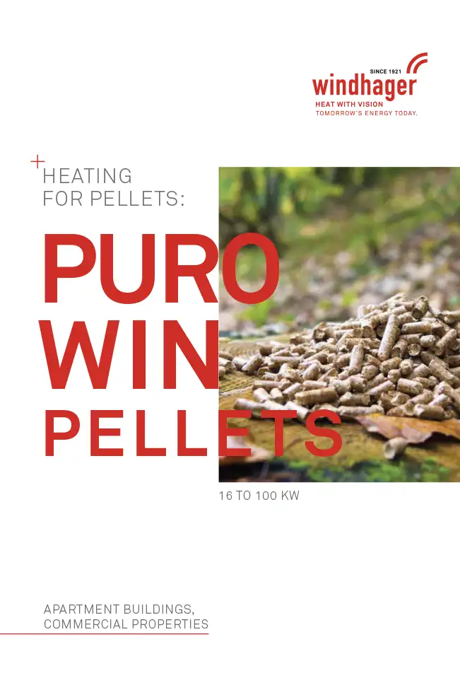 Windhager PuroWIN Brochure Cover