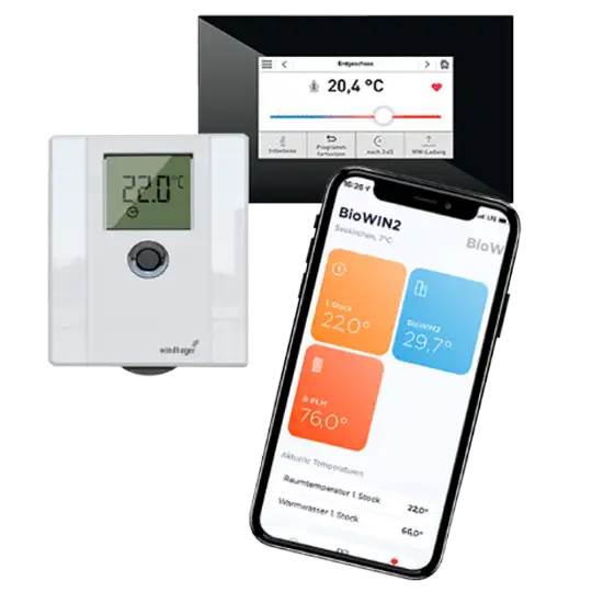 Heating Controls and MyComfort heating control app