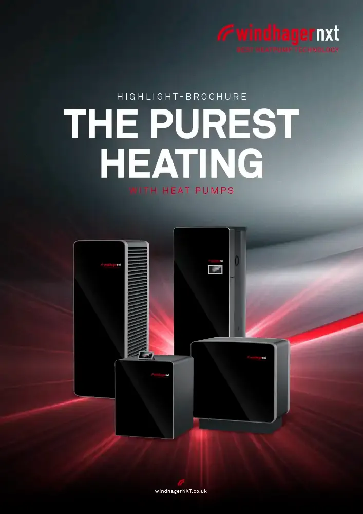 Windhager NXT Heat Pumps Brochure Cover