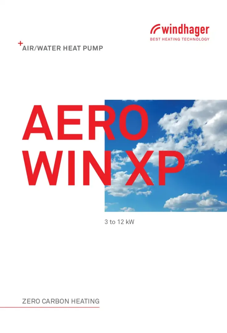 Windhager AeroWIN XP Brochure Cover